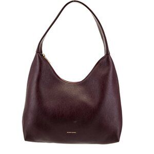 Mansur Gavriel Candy Hobo Shoulder Bag Burgundy
